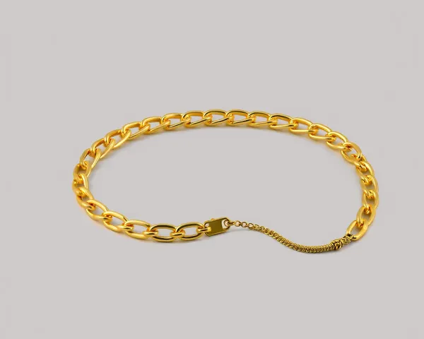 Gold Chain Image in PNG Format