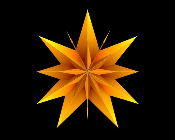 Gold Star PNG Image Icon File Format