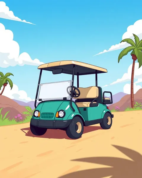 Golf Cart Images Cartoon: Funny Golf Cart Cartoon Images