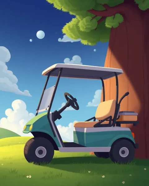 Golf Cart Images Cartoon: Golf Cart Cartoon Images Found