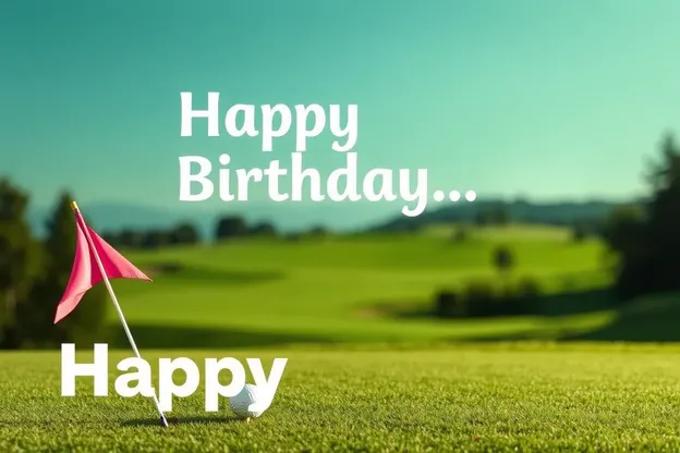 Golf Happy Birthday Images for Golf Swing Style