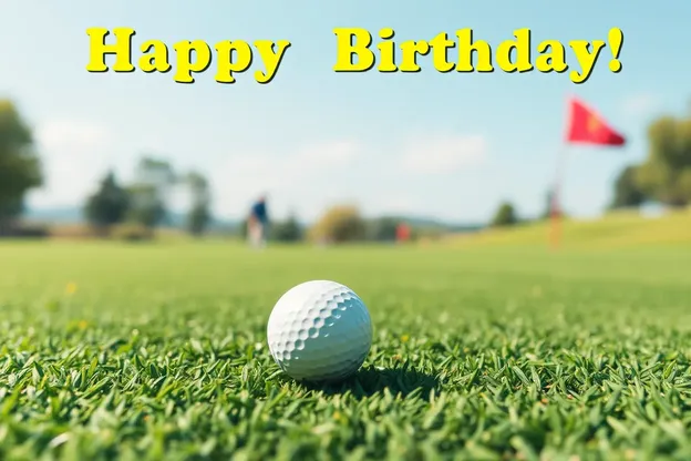 Golf Happy Birthday Images for Special Celebration