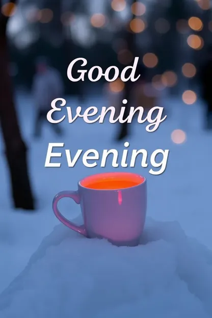 Good Evening Gif Images for Heartwarming Moments