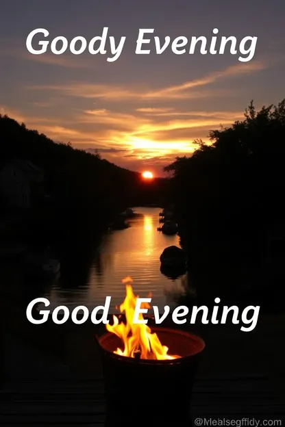 Good Evening Gif Images for Joyful Memories