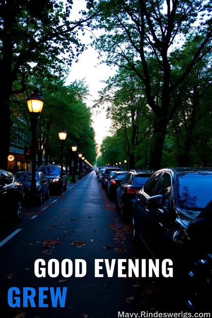 Good Evening Gif Images for Relaxation