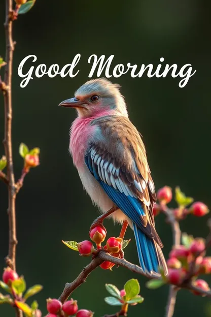 Good Morning Birds Images for Beautiful Daytime Moments