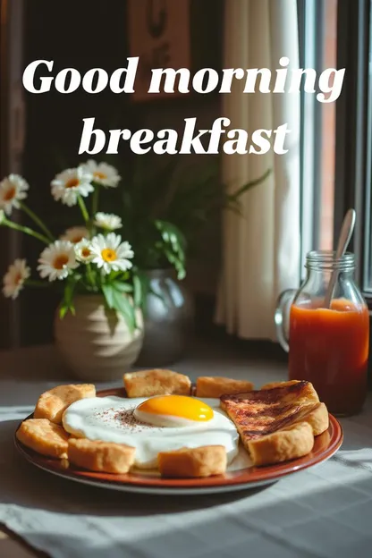 Good Morning Breakfast Images for Morning Inspiration