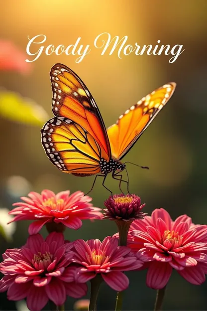 Good Morning Butterfly Images Lovely