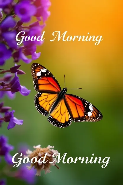 Good Morning Butterfly Images Stunning