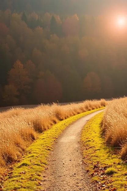 Good Morning Fall Image: A Morning Moment of Peaceful Tranquility