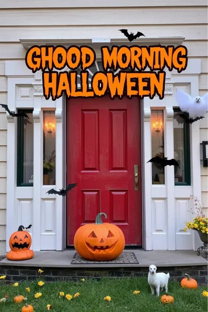 Good Morning Halloween Images for a Frightful Day