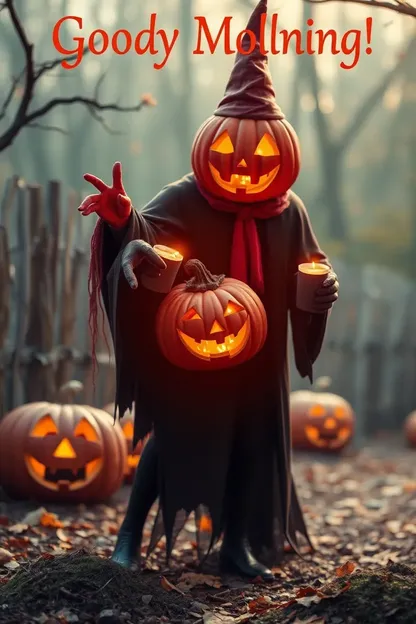 Good Morning Halloween Images for a Frightful Morning