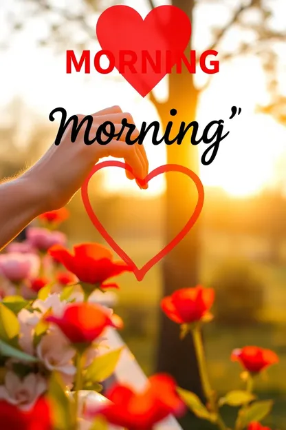 Good Morning Heart Images for Daily Boost