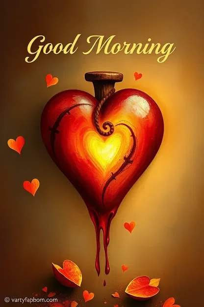 Good Morning Heart Images for Happy Morning