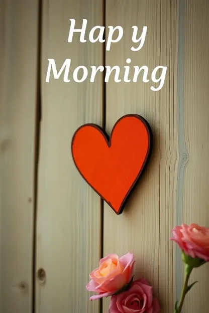 Good Morning Heart Images to Start Fresh