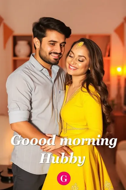 Good Morning Hubby Images for Happy Moments