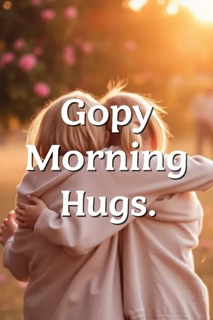 Good Morning Hugs Images: Beautiful Memories and Sweet Moments