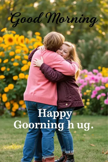 Good Morning Hugs Images: Heartfelt Morning Greetings and Hugs