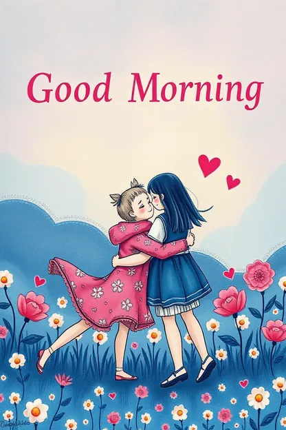 Good Morning Hugs Images: Heartfelt Sentiments and Loving Words