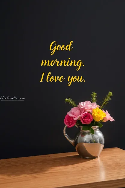 Good Morning I Love You Photo Daily