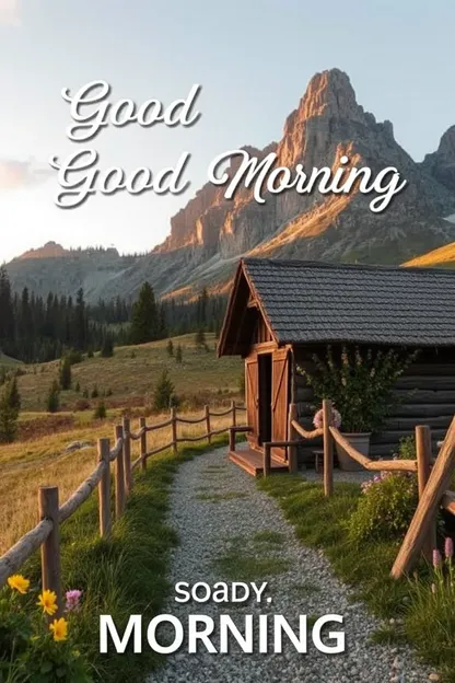 Good Morning Images from Beautiful Country Landscapes