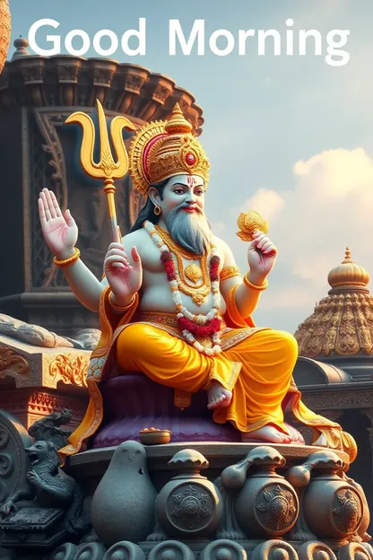 Good Morning Images of Hindu Gods and Goddesses