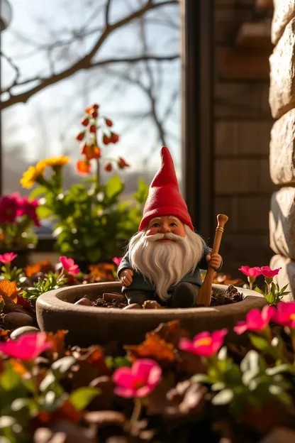 Good Morning Images with Happy Gnome