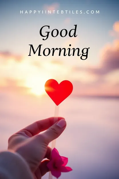 Good Morning Images with Heartfelt Wishes