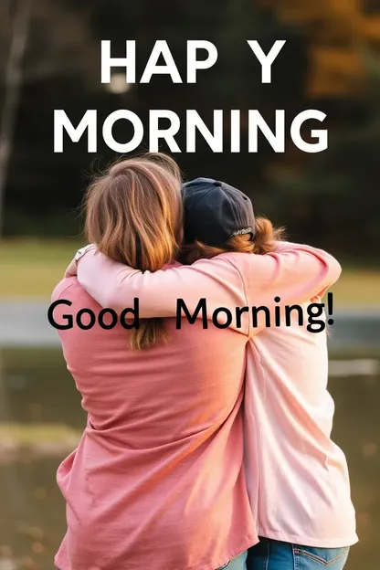 Good Morning Images with a Big Hug Always