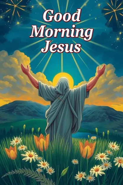 Good Morning Jesus Images for Morning Motivation