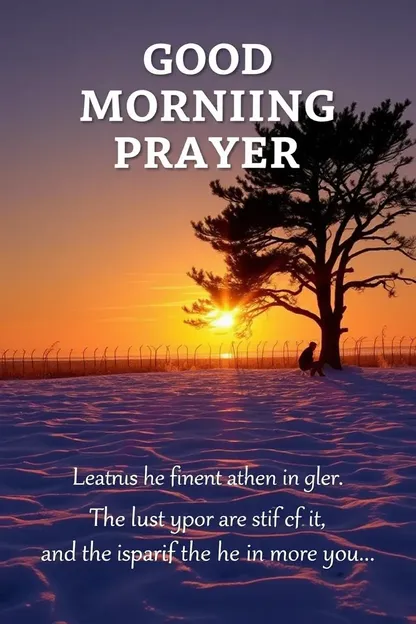 Good Morning Prayer Images for a Happy Life