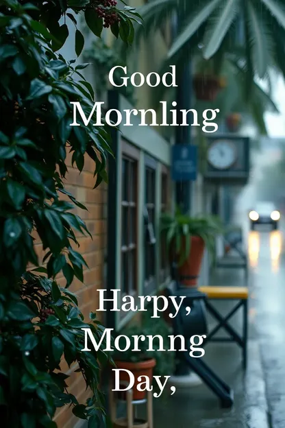 Good Morning Rainy Day Photo Gallery