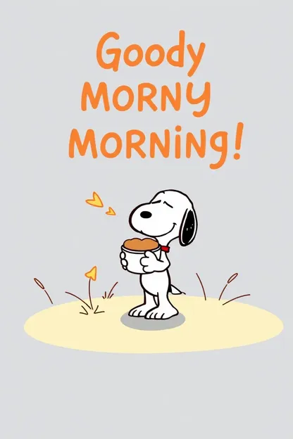 Good Morning Snoopy Images Gallery