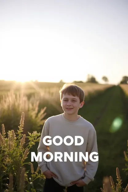 Good Morning Son's Favorite Image Gallery