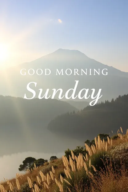 Good Morning Sunday God Images Inspirational Quotes