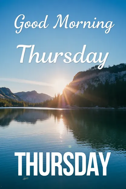 Good Morning Thursday Image Same Image