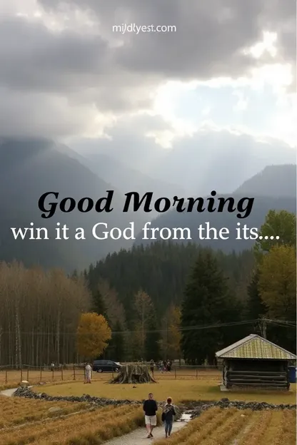 Good Morning from God Images: Inspirational Quotes and Images