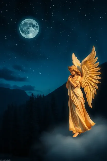 Good Night Angel Images for Soothing Dreams