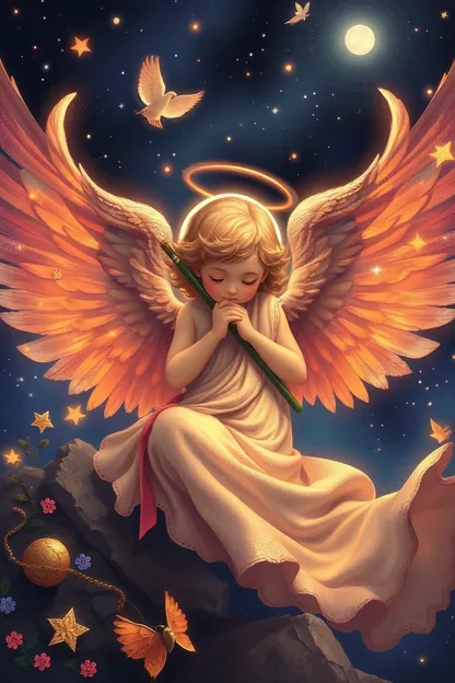 Good Night Angel Images of Heavenly Comfort