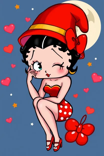 Good Night Betty Boop Images for Fans