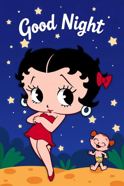 Good Night Betty Boop Images in HD