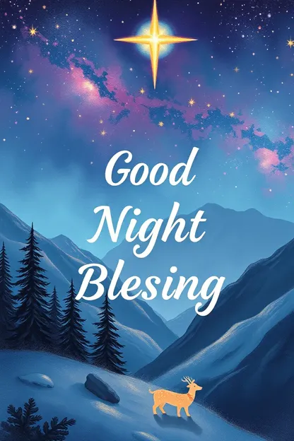 Good Night Blessing Images for Peaceful Slumber and Dreams