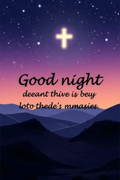 Good Night Blessing Images for a Quiet and Restful Night