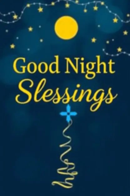 Good Night Blessings Pictures to Guide You Home