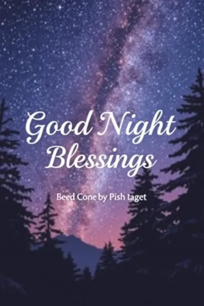 Good Night Blessings Pictures: A Heartfelt Collection