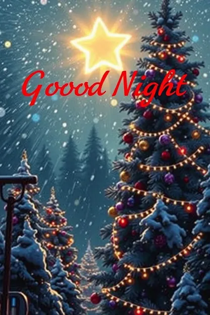 Good Night Christmas Images for Holiday Season