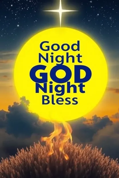 Good Night God Bless You Amazing Images