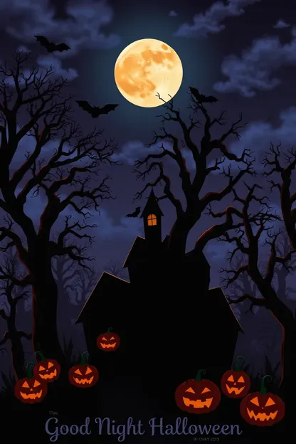 Good Night Halloween Images for Frightful Fun