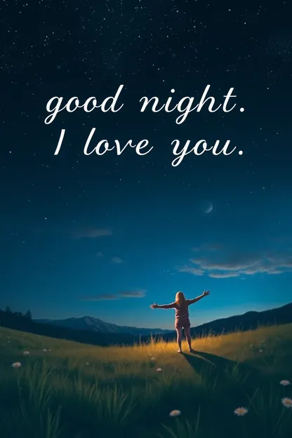 Good Night I Love You Sweet Image