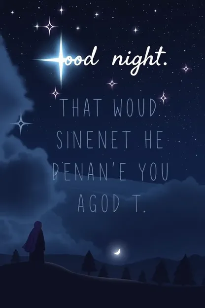 Good Night Images and Verses from the Bible